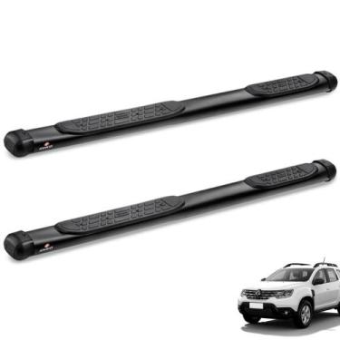 Imagem de Estribo Lateral Duster 2011 a 2020 Oblongo Preto Keko K1