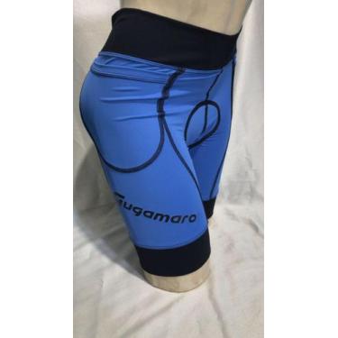 Imagem de Bermuda feminina emana para ciclismo gugamaro azul, Azul, M
