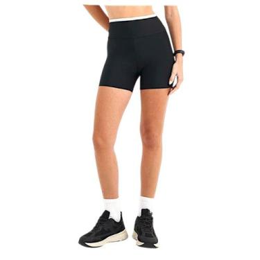 Imagem de Bermuda Feminina Colcci Sport Velocity Fit Contrast, Preto pace, P