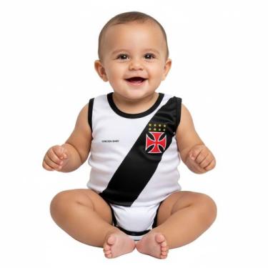 Imagem de Macacão Regata Bebê do Vasco - Torcida Baby 026S