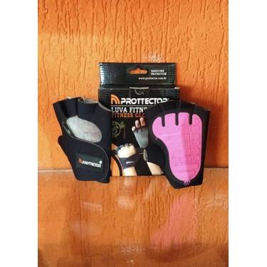 Imagem de Luva Fitness Gel rosa - Prottector, GG