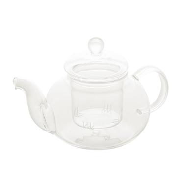 Imagem de Chaleira de Vidro Borossilicato com Infusor para Ervas Classic 800ml Lyor