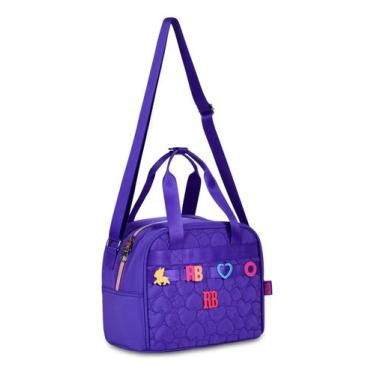 Imagem de Lancheira Térmica Rebecca Bonbon Soft 2025 RB24541 - Clio, Roxo