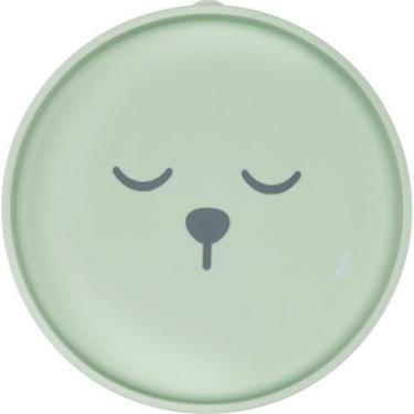 Imagem de Prato Em Silicone Com Ventosa Gummy Verde - Buba