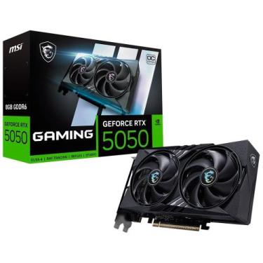 Imagem de Placa De Vídeo MSI GeForce RTX 5050 Gaming OC, Nvidia, 8GB, GDDR6, 128