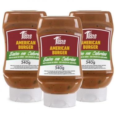 Imagem de 3x Molho American Burger - Mrs Taste 340g - Smart Foods