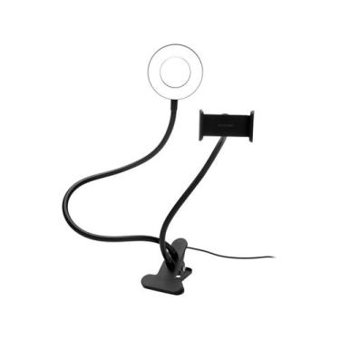 Imagem de Ring Light Garra Multilaser AC369, Preto