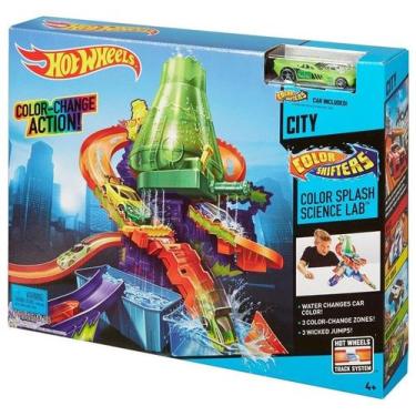 Imagem de Ccp76 hot wheels color change estacao cientifica - Mattel