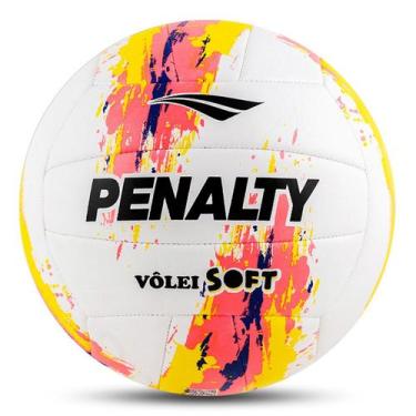 Imagem de Bola de Vôlei Penalty SOFT XXIII, Branco, Amarelo, Único