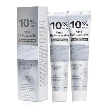 Imagem de Creme Dental hmflxyjyrh 10% Nano Hidroxiapatita Kit com 2