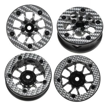Imagem de Roda RampCrab 1,6" Carbono Beadlock Prata