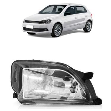 Imagem de Farol Milha Auxiliar Voyage G6 2013 2014 2015 A 2016 Lente Lisa Acríli