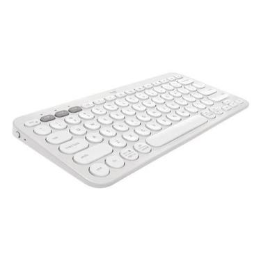 Imagem de Teclado sem fio Logitech Pebble Keys 2 K380s - Branco