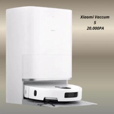 Imagem de Robô Xiaomi Aspirador Vacuum 5 20000pa Base Autolimpante 220v, 220V