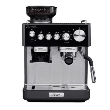 Imagem de Máquina de Café Espresso Expresso Oster BVSTEM Perfect Brew Aço Inox Preta 220V