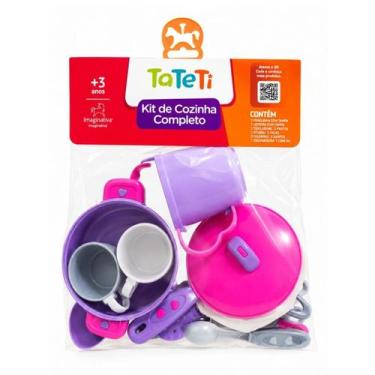 Imagem de Kit de Cozinha Completo - TaTeTi, Rosa
