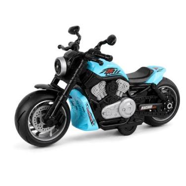 Imagem de Brinquedo Moto Power Cruiser Infantil A Fricção Interativo Radical 18 