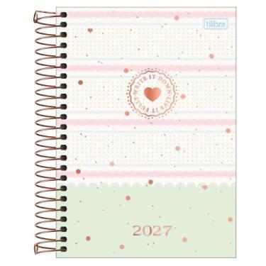Imagem de Agenda Espiral Soho 2027 80 Folhas Borda Festonada - Tilibra - Tendtud