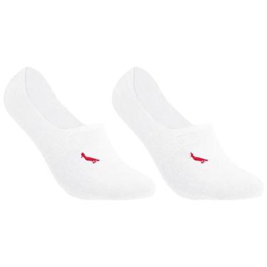 Imagem de Kit 2 Meias Masculina Reserva RSV Sapatilha Basic Invisível Algodão Co