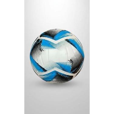 Imagem de Bola Society Grama Sintética Azul e Branca - Congratulations Store