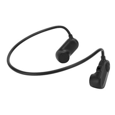 Imagem de Mp3 Player Ipx8 fone de ouvido à prova d'água, fone de ouvido elástico de condução óssea à prova de poeira, para esportes aquáticos de natação