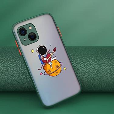 Imagem de Capa Guitar Astronaut para iPhone 13 12 Pro Max Mini 11 Pro Max X XR XS MAX SE2020 8 7 Plus 6 6S Plus Capa de telefone ultrafina e macia, verde escuro1, para iPhone 7Plus