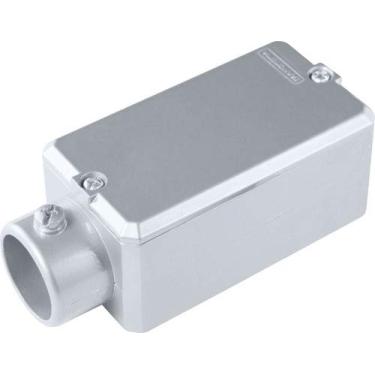 Imagem de Condulete Fixo"E" 1.1/2" com tampa/com rosca NPT/com pintura Tramontina