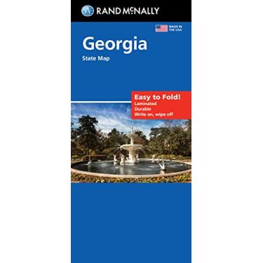 Imagem de Rand McNally Easy to Fold: Georgia State Laminated Map