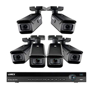 Imagem de Sistema de segurança Lorex NR9082X 8 canais w / 6 8MP LNB9272S 4K Vari-Focal 4X Zoom Lens 8MP 30FPS Áudio Bala Câmeras