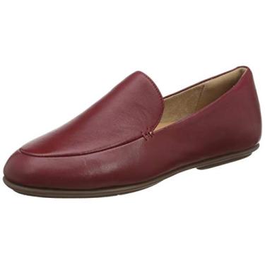 Imagem de FitFlop Lena Loafers Sapatilha feminina, Vinho rubi Ss20 vermelho 790, 5
