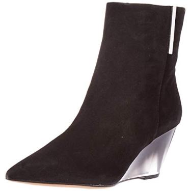 Imagem de Franco Sarto Bota feminina Athens Ankle Boot, Camurça preta, 6