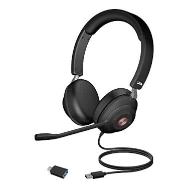 Imagem de Cyber Acoustics Fone de ouvido CA Essential USB (HS-2000) – Fone de ouvido profissional para chamadas e música, conforto o dia todo, controles integrados de fones de ouvido, otimizado para plataformas