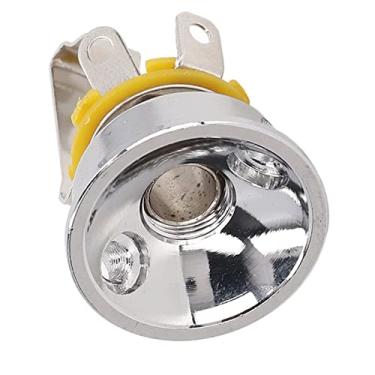 Imagem de Tomada de guitarra elétrica, tomada elétrica de longa vida útil de metal durável para guitarras elétricas