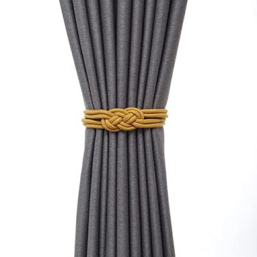 Imagem de 1 peça fivela de cortina de cortina de fivela magnética tira de cortina perfurada livre, 05,4 peças