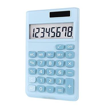 Imagem de Calculadora estudantil | alta sensibilidacom painel solar, bolso movida a bateria, calculadora financeira básica para crianças, estudantes Xiaoguozi