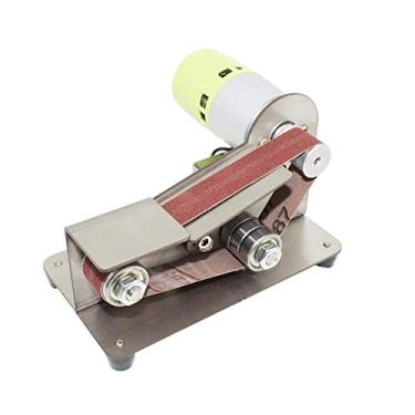 Imagem de Tingpai 15 g us ângulo f o ador de facas l adei 7 nível ajustável polidor 100 W máquina de polir com 10pcs l ar cintos