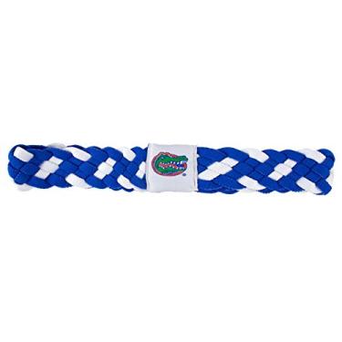Imagem de Littlearth Faixa de cabeça trançada NCAA Florida Gators feminina, tamanho único, cor da equipe
