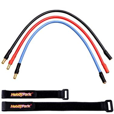 Imagem de Hobbypark Conectores de bala de 3,5 mm de extensão de plugue banana macho fêmea para motor sem escova ESC (pacote com 3)