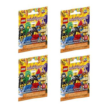 Imagem de LEGO Mini s rie 18 Sacos surpresa selados Conjunto aleat rio de 4 (71021)