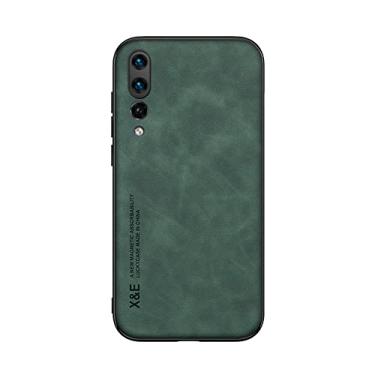 Imagem de Kepuch Silklike Capa para Huawei P20 Pro - Case Placa de Metal Embutida para Huawei P20 Pro - Verde