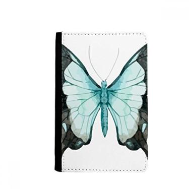 Imagem de Carteira com porta-passaporte borboleta com asas azuis Notecase Burse, Multicolor