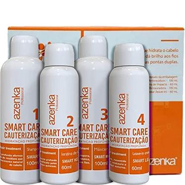 Imagem de Azenka Smart Care Cauterização - Kit de Tratamento Reposição de Queratina (4 Produtos)