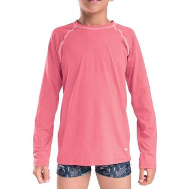 Imagem de Camiseta Mash Infantil Beachwear Manga Longa C/ Proteção Uv