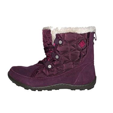 Imagem de Bota feminina Columbia em pó Summit curta, impermeável, com isolamento térmico, Purple Dahlia/Deep Blush, 7.5