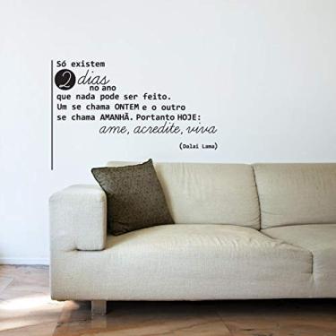 Imagem de Adesivo De Parede Frase Dalai Lama 90cmx50cm