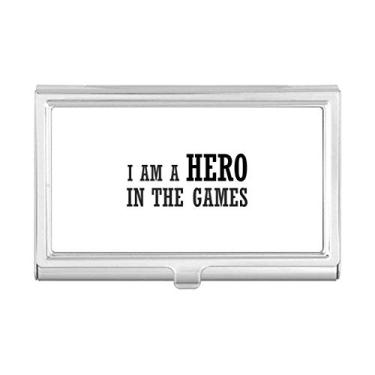 Imagem de Porta-cartões de visita I Am A Hero in The Games