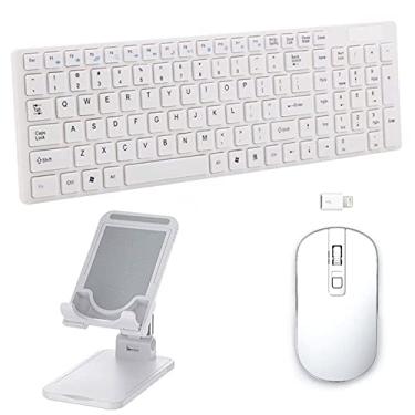 Imagem de Teclado, Mouse, Suporte - iPad Air 4-2020 10.9" Branco