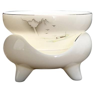 Imagem de PAYNAN Conjunto de chá de porcelana com filtro de chá, acessórios para Kung Fu