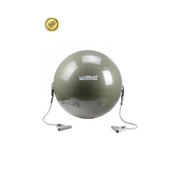 Imagem de Bola de pilates 65cm com extensores e bomba-Unissex