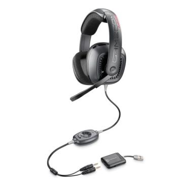 Imagem de Fone de ouvido para jogos GameCom 777 Surround Sound da Plantronics com tecnologia Dolby